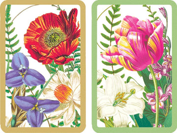 Caspari Large Print Playing Cards, La Dolce Vita - 2 Decks (PC153J)