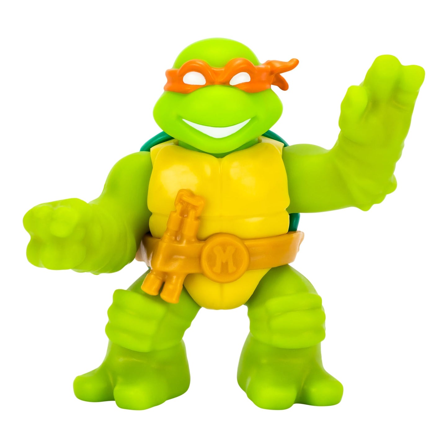 Heroes of Goo Jit Zu Super Oozy Toy Figures 4 Pack - Classic TMNT Donatello, Michelangelo, Leonardo & Raphael - Multicolor, Small, Model 42692