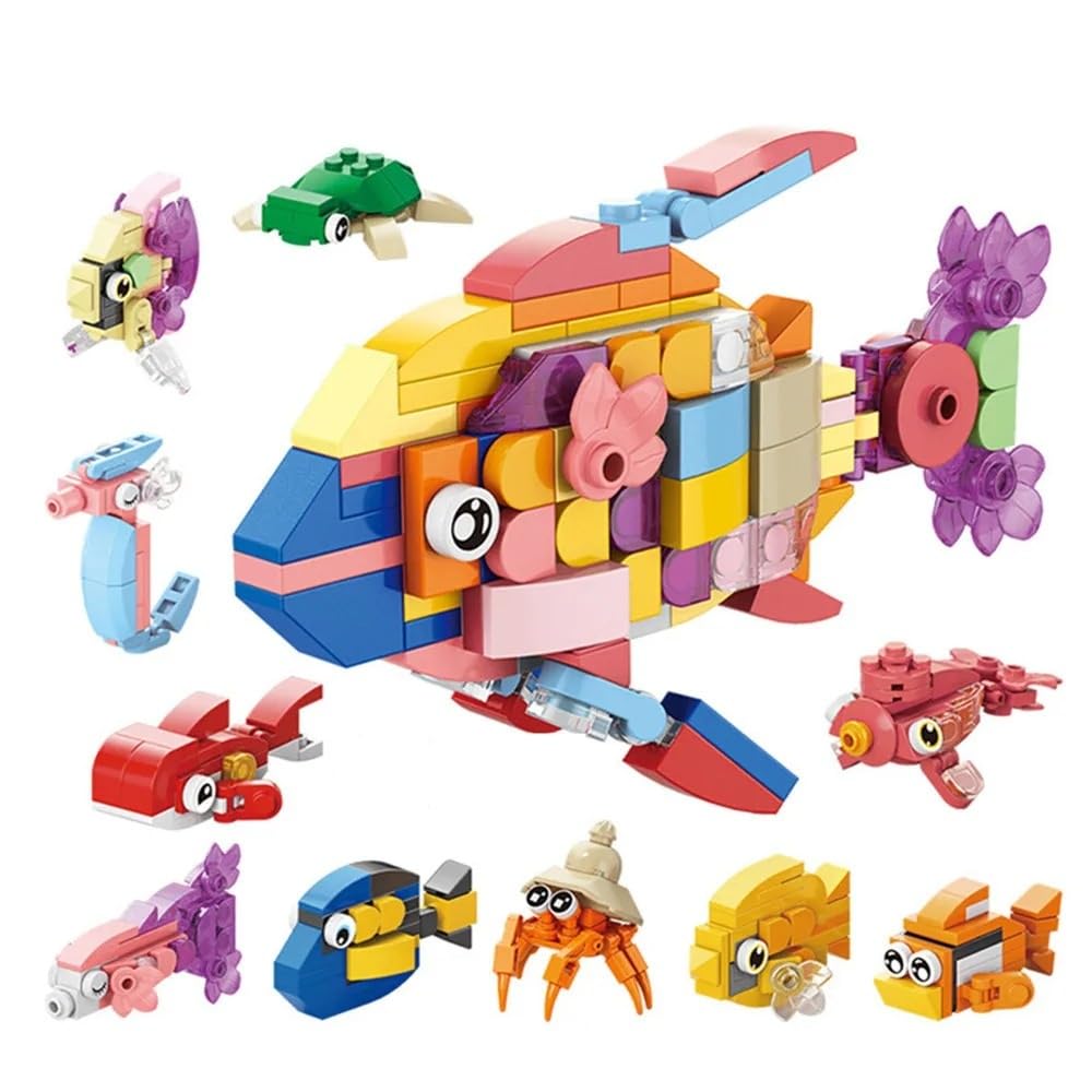 Building Blocks Bricks Set, Build, Learn And Play, Construction, Educational Interactive Creative Diy Toy, Compatible With All M
