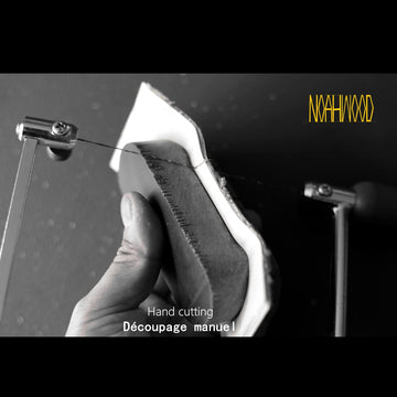 Noahwood Fingerboards 8.0 Deck 100Mm X 33Mm (White-Red) Deck