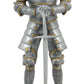 ITALIAN MEDIEVAL KNIGHT LONG SWORSMAN STATUE 9H FIGURINE ROYAL SUIT OF protective covering