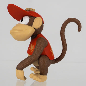 Sanei Boeki FCM-032 Super Mario Figure Collection, Diddy Kong, Brown