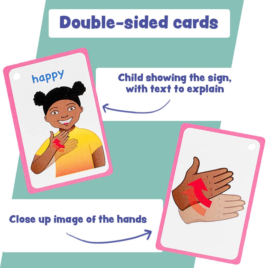 My Feelings And Emotions Asl Cards For Speech Delay Non-Verbal Or Deaf Children. 27 Visual Aid Cards, Developing Empathy And Soc