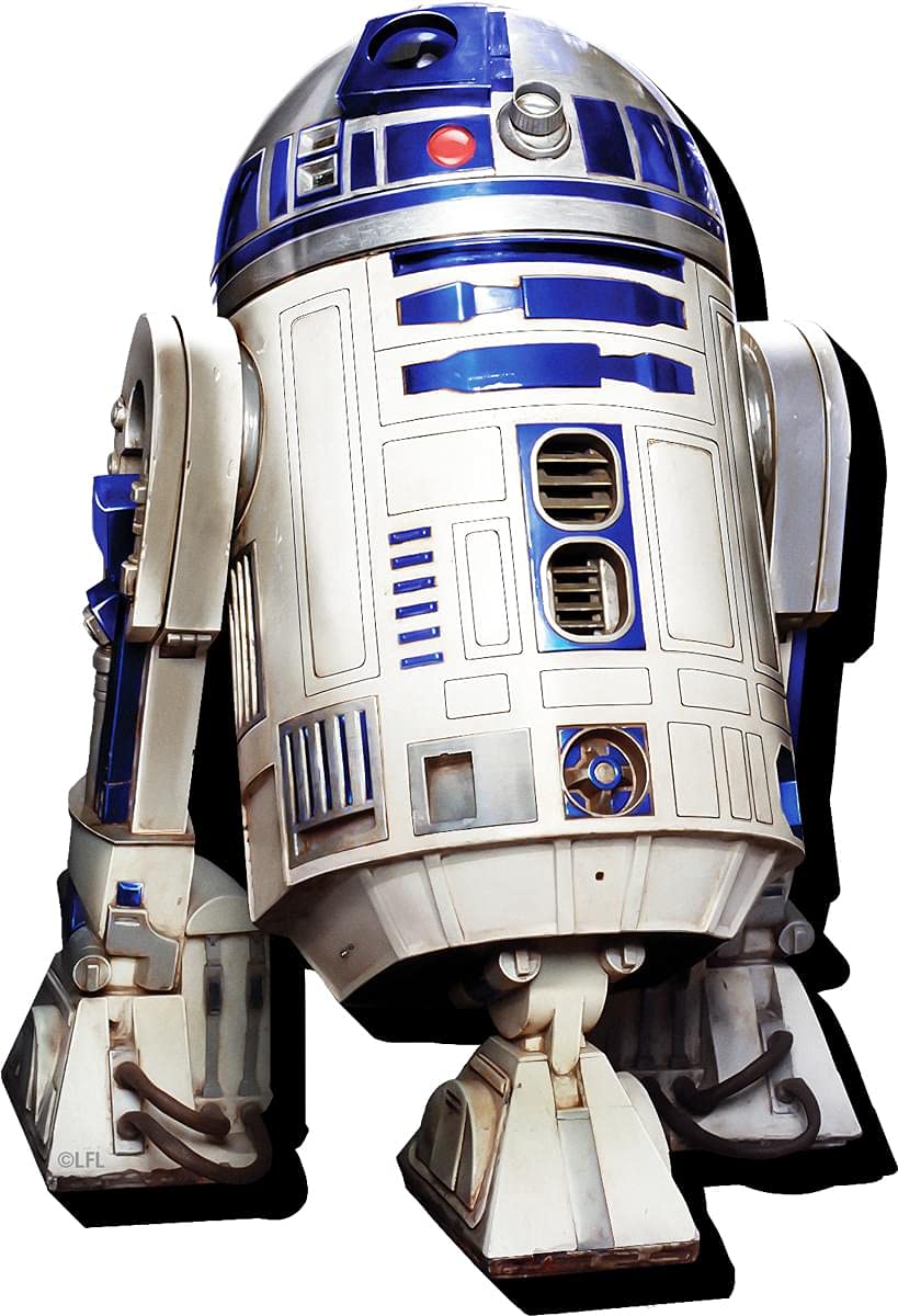 STAR WARS R2-D2 Funky Chunky Magnet - Wooden Game Room Decor, Model 95743