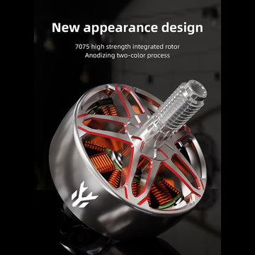 HGLRC Specter 2306.5 1900KV 6S 1PCS Brushless Motor for DIY FPV RC Racing Drone Quadcopter (Specter 2306.5 1900KV 6S 1PCS)