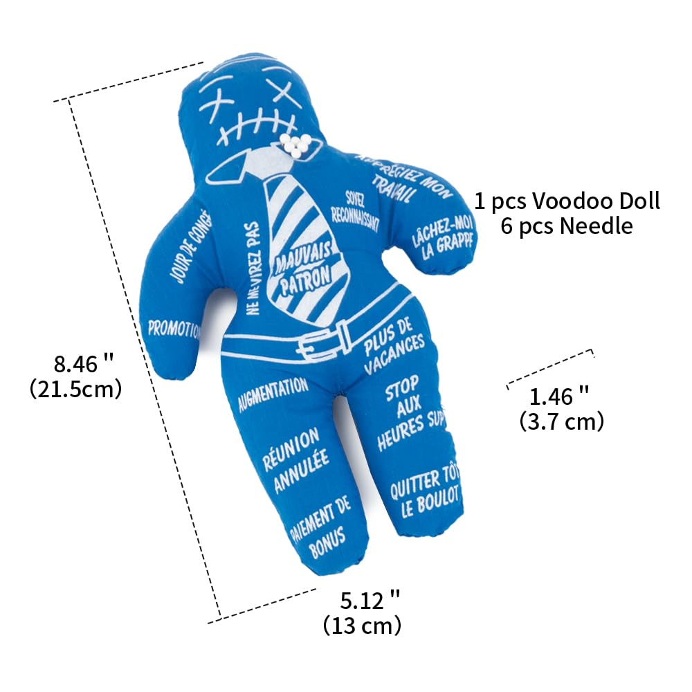 Mymealivos Personalized Revenge Voodoo Doll (Blue)
