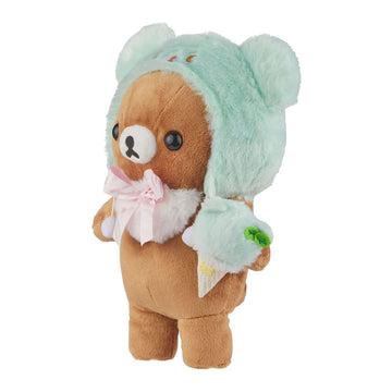 Rilakkuma Chairoikoguma San-X Original Ice Cream Series Plush - Medium - 13.5-Inch Plush