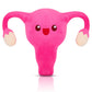 Mumufy Uterus Plush Toy Funny Stuffed Plush Toy For Women Uterus Gifts Gynecologist Health Educational Gift Fertility Party Deco