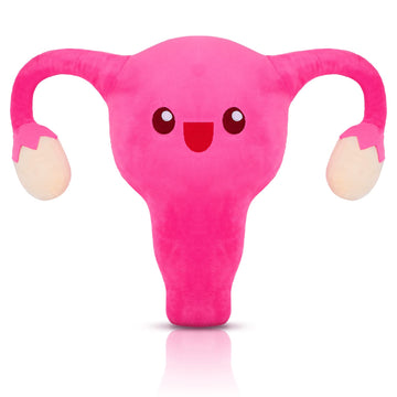 Mumufy Uterus Plush Toy Funny Stuffed Plush Toy For Women Uterus Gifts Gynecologist Health Educational Gift Fertility Party Deco
