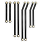 Gohobby High Clearance Front Links Set For Axial Scx24 Gladiator Axi00005, 8Pcs (Blue)