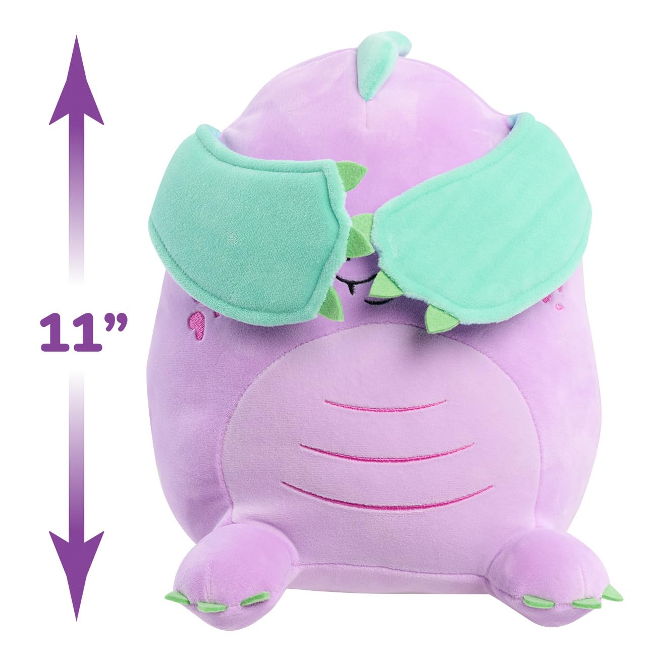 Flipeez Large Plush Jett  Dragon  Ages 3 and Up