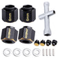 HobbyPark Brass Hex Extension 6mm for TRX4M RC Crawler - Wheel Hex Hubs Extenders & Offset Spacers Replacement of 9750