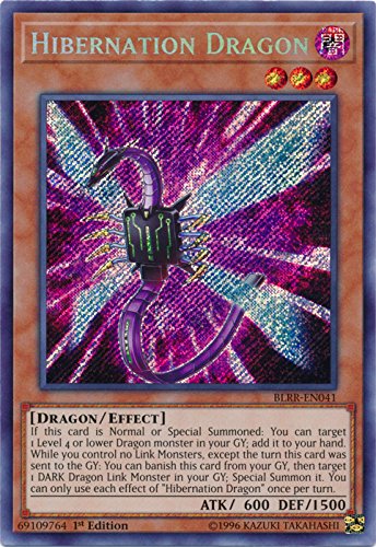 Yu-Gi-Oh! - Hibernation Dragon - Blrr-En041 - Secret Rare - 1St Edition - Battles Of Legend: Relentless Revenge