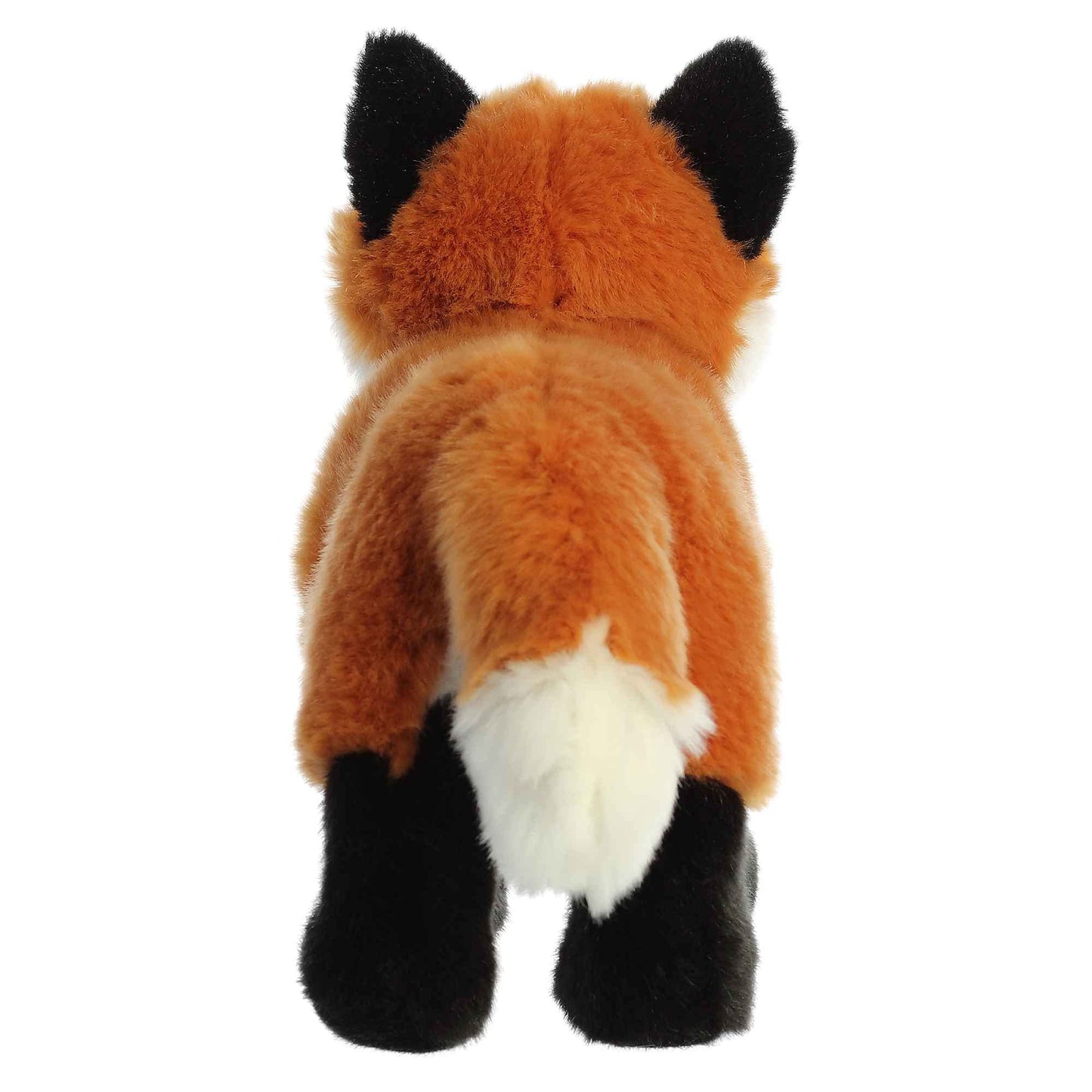 Aurora Realistic Miyoni Fox Stuffed Animal - Lifelike Detail - Cherished Companionship - Brown 10 Inches