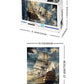 Dxles 1000 Piece Jigsaw Puzzle - The Great Voyage, Educational Toy for Adults & Kids, Durable Paperboard, Model W002