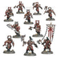 Games Workshop Khorne Bloodbound Blood Warriors Miniature - Plastic, Youth Large, Black, Model 99120201036