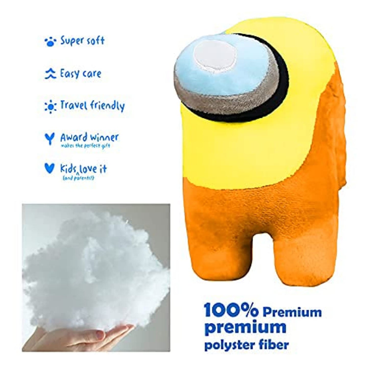 Hug N Feel Soft Toys Among Us Toys, Among Us Toys Imposter, Among Us Plush Toy, Soft Toys For Babies, Girls/Boy, Birthday Gift F