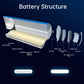 Qimoo 3.7V Lithium Batteries 5200mah Rechargeable Battery Pack Lithium Ion Batteries with XH2.54mm Connector 3.7 Volt Batteries