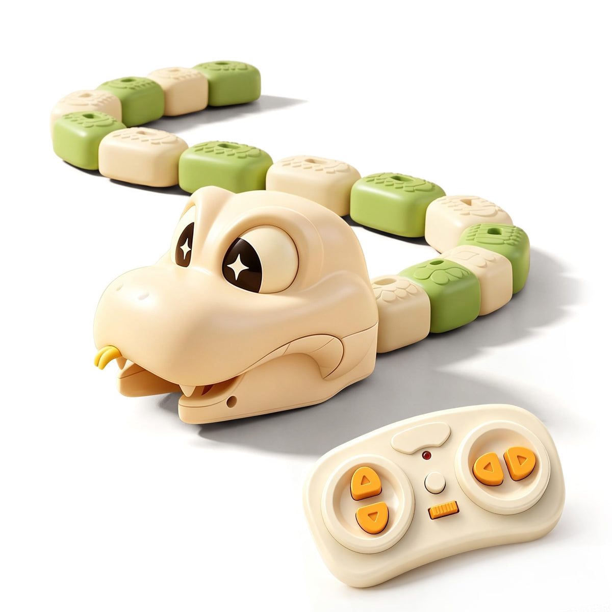 EIAGUREY Magnetic Snake Game Toy, RC Remote Control Robot Snake Toy
