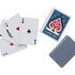 Alex Cramer Classic Domino Set with Leather-Look Travel Case & Mini Playing Cards - Black