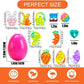 Prefilled Easter Eggs, Easter Pop Purse Fidget Toy Pack, Easter Pop Its,Keychain Pop Toys Party Favors Goodie Bag Stuffers With