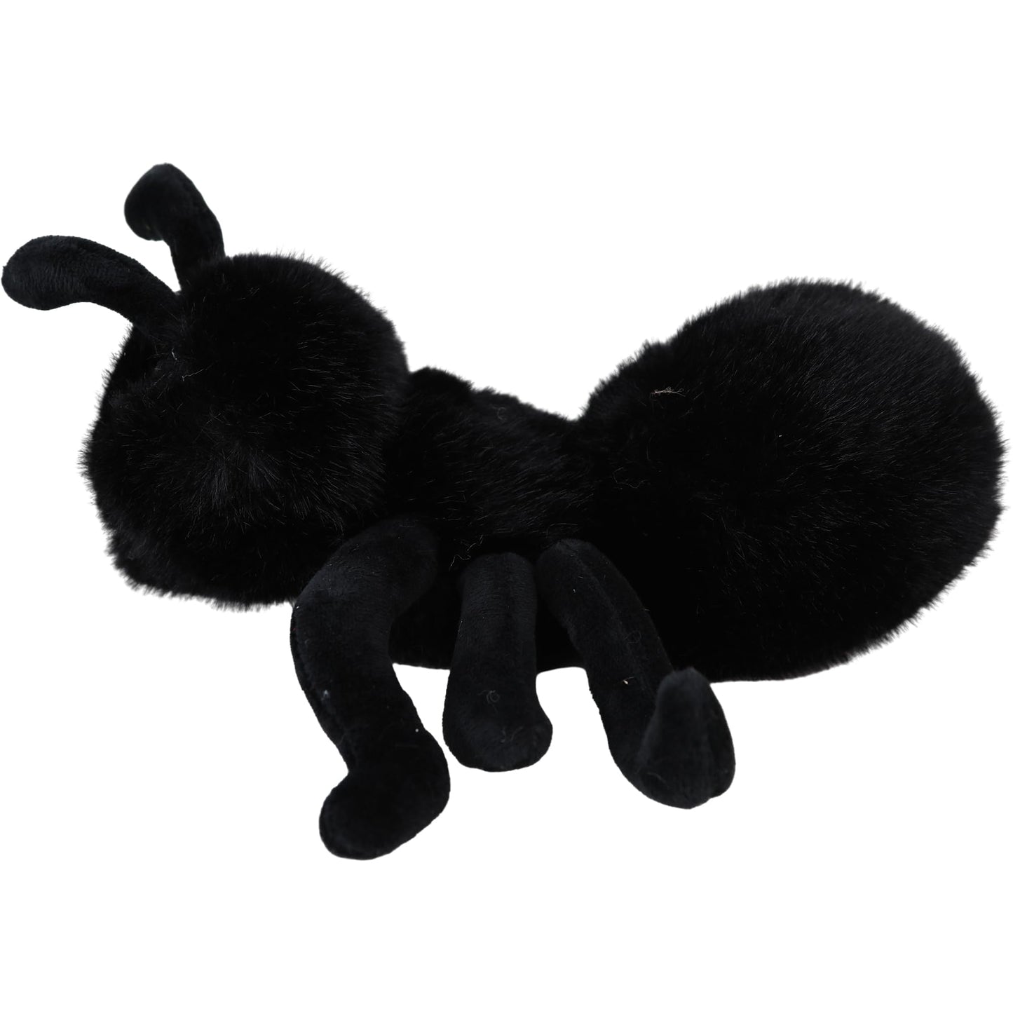 COSGOO Cute 9 Inch Stuffed Fuzzy Ant Animal Plush Toys Fluffy Ant Plushie Doll Gift for Kids and Lovers in Birthday  Thanksgiving Day  Christmas  Valentine's Day...- Black