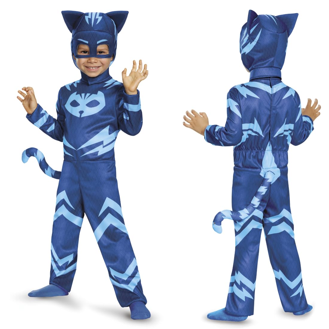 Catboy Classic Toddler Pj Masks Costume, Small/2T