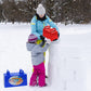 Holady Snow Fort Building Block,Snow Brick Maker and Sand Castle Mold, Beach and Snow Toys Kits for Kids, Outdoor Winter and Sum