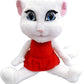 Relsy Talking Friends Talking Angela Animated Interactive Cuddly Plush Toy With Talkback 12 Inches / 30Cm Tall