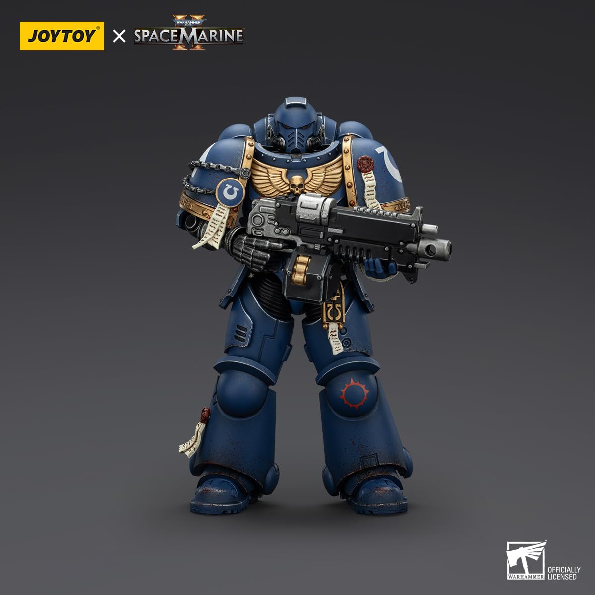 malt-inspiredISE JOYTOY 1/18 Action Figures - Warhammer Space Marine 2 Ultramarines Brother Chairon Collectors Edition - 5 Ages 15+