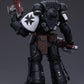 Joytoy Warhammer 40K Genuine License 1:18 Action Figure, Space Marines Black Templars Outriders Brother Valtus, 4.96 Inch Collec