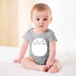 Newborn Infant Boy Girl Cute Cartoon Baby Cosplay Romper Toddlers Costume Bodysuit Clothes (Grey1, 6-9 Months)