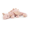 Jellycat Rose Dragon Stuffed Animal, Huge 26 Inches - Mythical Plush Toy - Classic Children'S Gift