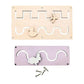 Bnf 2pcs Montessori Busy Board Sensory Early Educational Accessories StyleF