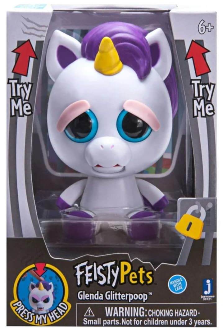 Feisty Pets Glenda Glitterpoop 4Inch Figure