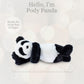 World'S Softest Plush Pody Panda, Lushee, Large, 16'' Stuffed Animal For Baby, Toddler, Kids, Adults - Panda Plush Toy-Adorable