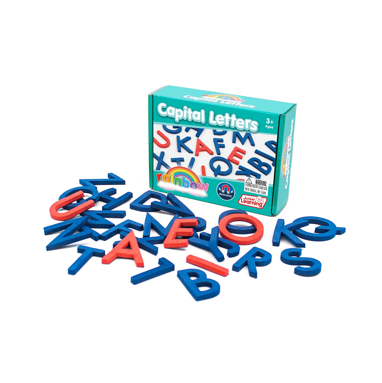 Junior Learning Rainbow Capital Letters