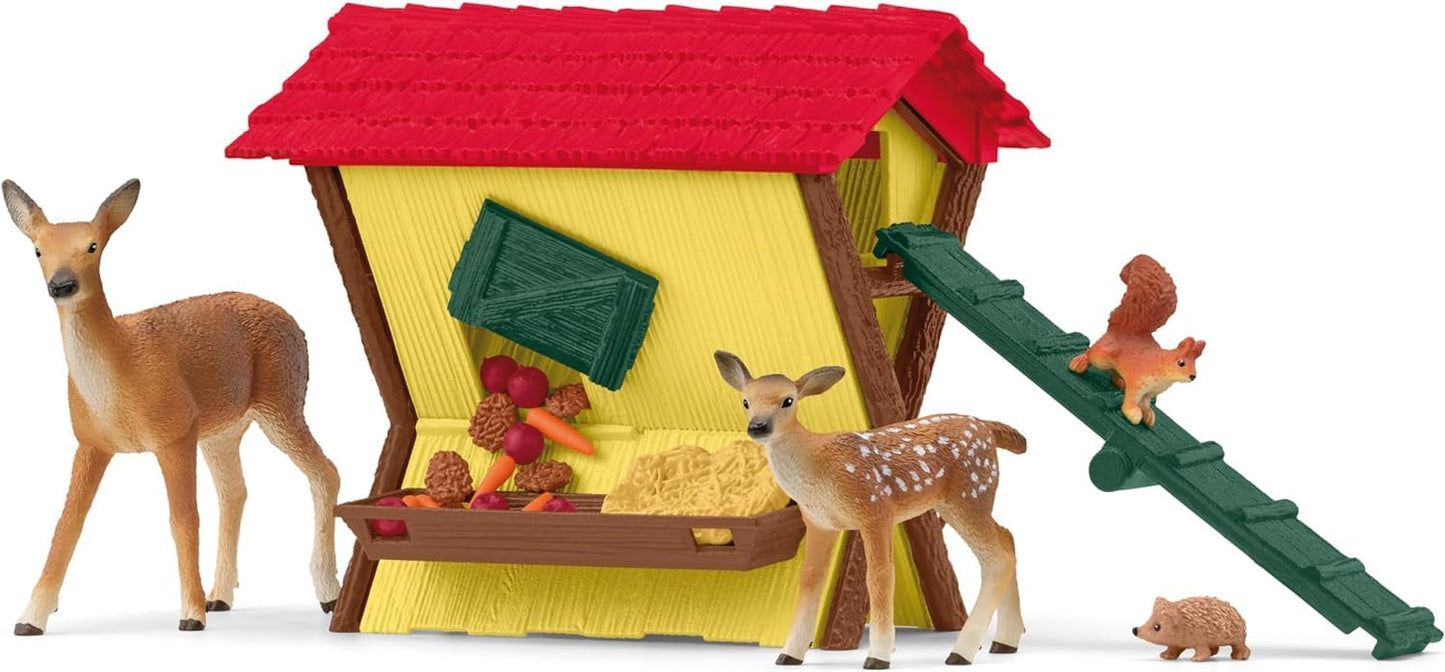 Schleich Feeding The Forest Animals