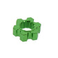 Alloy Hex Adaptor | Green | Replacement for X-Maxx Part 7756 by Atomik