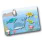 HABA Magnetic Game Box World of Animals in Their Habitats - 62 Magnetic Pieces in Cardboard Carrying Case with 4 Background Scen