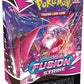 Pokemon TCG: decorative replica blade & Shield Fusion Strike Build and Battle Booster Kit Box Set - 4 Packs  Promos