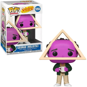Funko Pop! TV: Seinfeld - Holistic George with Purple Face (Target limited availability)