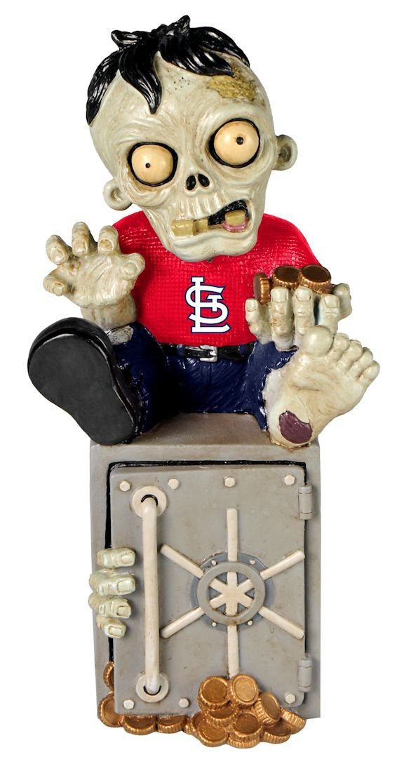 Foco St. Louis Cardinals Resin Zombie Bank