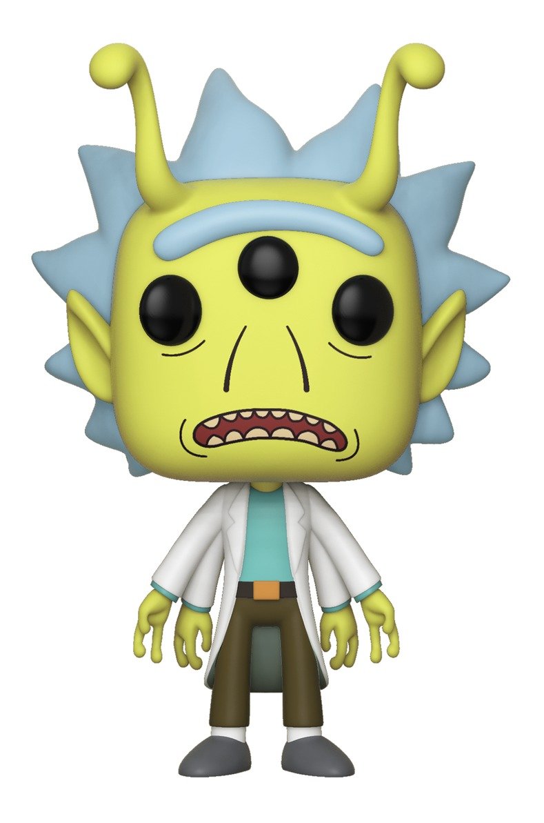 Funko Pop! Animation #338 Rick And Morty Alien Rick (2018 Spring Convention Exclusive)