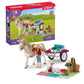 Schleich Horse Club, Horse Toys For Girls And Boys, Carriage Ride With Picnic Horse Set With Horse Toy, 32 Pieces