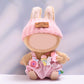 Clothes for Doll(NO Doll Included)  15/17cm Doll Clothes Set for Doll Outfit Accessories for Dolls(Pink)