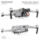 Wrapgrade Skin Compatible With Dji Air 2S | Accent Color A (Black Bumpy Camo)