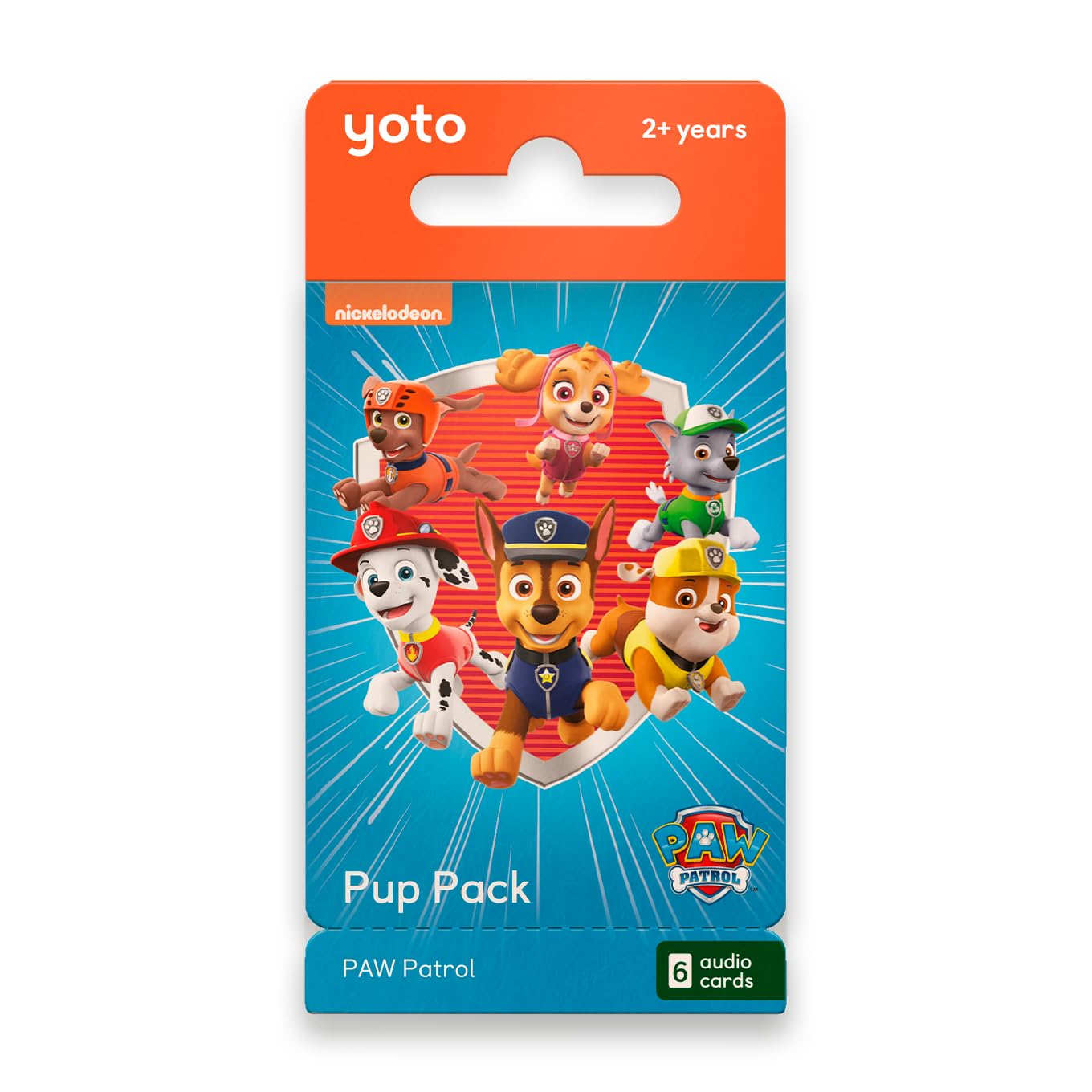 Yoto PAW Patrol: Pup Pack - 6 Kids Audio Cards for Use with Yoto Player & Yoto Mini All-in-1 Audio Player, Educational & Screen-