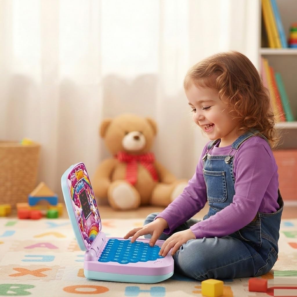 Kingtoyz Kids Educational Notebook Laptop Toy Color Variation
