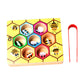 Merishopp Fine Motor Skill Toy Develop Math Skills Number Counting Wooden Toy
